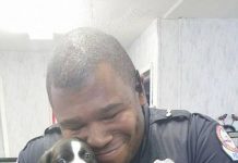 Officer On A Call Instantly Smitten With Abandoned Puppy